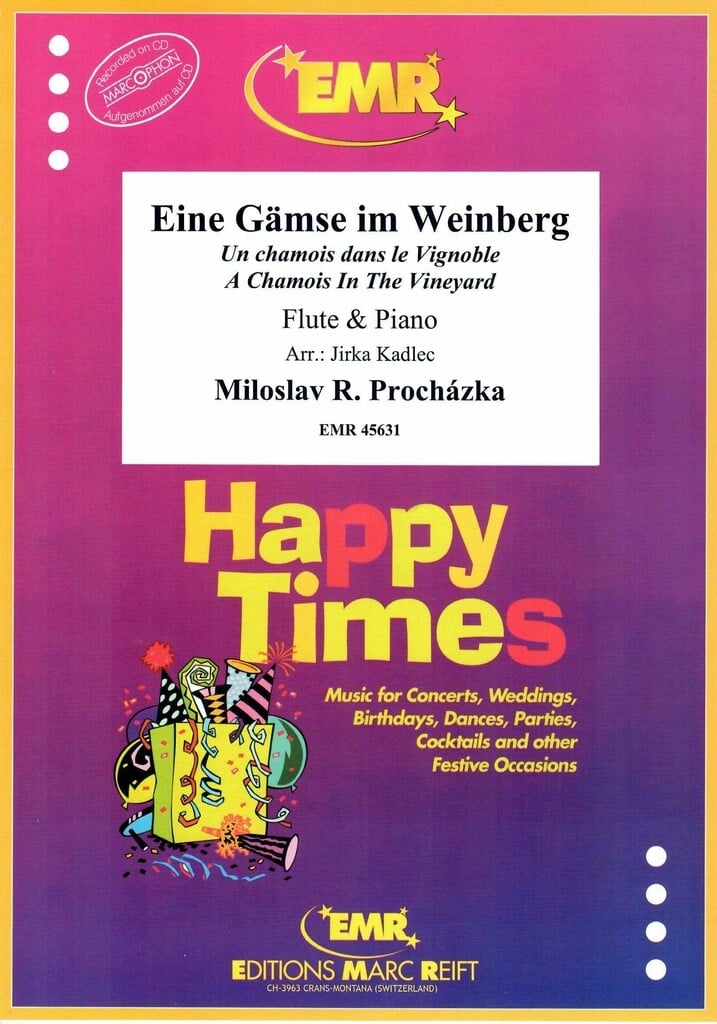 Eine Gämse im Weinberg